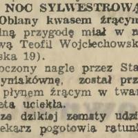 Oblany kwasem, 1932