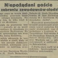 Zebranie zawodowców, 1932