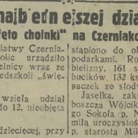 Święto choinki, 1932