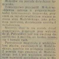 Udręki Mokotowa, 1932