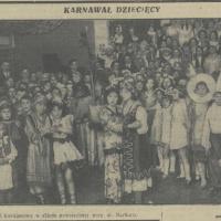 Karnawał dziecięcy, 1932