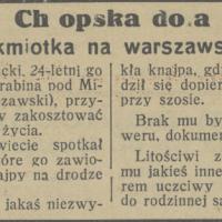 Chłopska dola, 1932