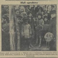 Mali ogrodnicy, 1932