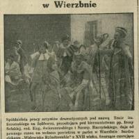 Widowisko Rybałtowskie. Park Giżyckiego. 1932