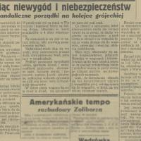 Tysiąc niewygód, 1932