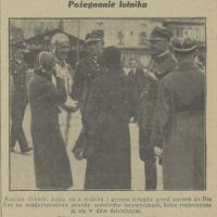 Pożegnanie lotnika, 1932