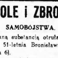 Niedole i zbrodnie, 1932