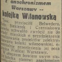 Skończyć z anachronizmem, 1932