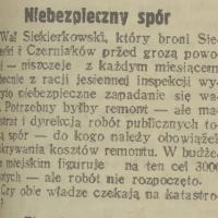 Niebezpieczny spór, 1932