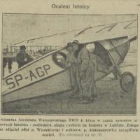 Ocaleni lotnicy Ocaleni lotnicy, 1933