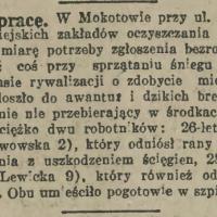 Walka o pracę, 1933