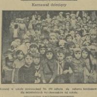 Karnawał dziecięcy Karnawał dziecięcy, 1933