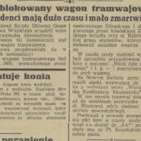 Zablokowany wagon, 1933