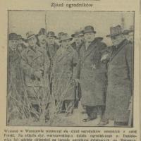 Zjazd ogrodników Zjazd ogrodników, 1933