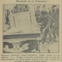 Katastrofa na Puławskiej, 1933