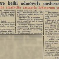 Drabina za schody, 1933