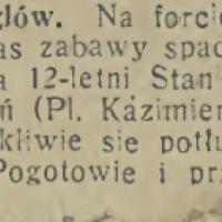 Skutki figlów, 1933