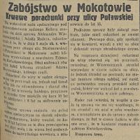 Krwawe porachunki, 1933