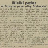 Wielki pożar Wielki pożar, 1933