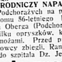 Napad na Podchorążych, 1933