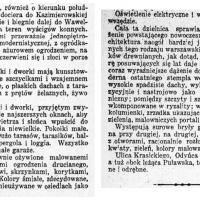 Ulica Krasickiego. 1933