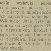 Pijackie wybryki Pijackie wybryki, 1933
