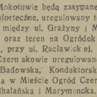 Zasypane doły Zasypane doły, 1933