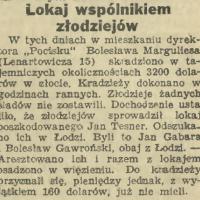 Lokaj wspólnikiem, 1934