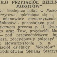Koło Przyjaciół,1934