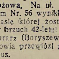 Bójka nożowa, 1934