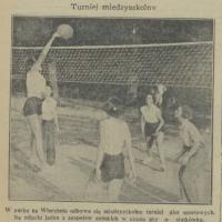 Turniej międzyszkolny, 1934