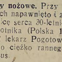 Rozprawy nożowe Rozprawy nożowe, 1934