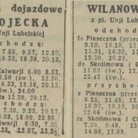 Kolejki dojazdowe Kolejki dojazdowe, 1934