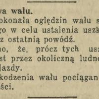 Naprawa wału, 1934