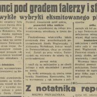 Policjanci pod gradem, 1934