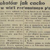 Mokotów jak cacko, 1934