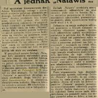 Jednak Natawis, 1934
