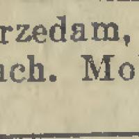 Mydlarnię sprzedam, 1934