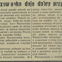Warszawianka daje przykład, 1934