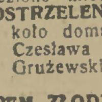 Postrzelenie, 1935