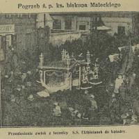 Pogrzeb biskupa Maleckiego Pogrzeb biskupa Maleckiego, 1935