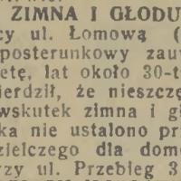 Z zimna i głodu Z zimna i głodu, 1935