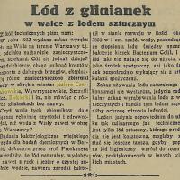 Lód z glinianek, 1935