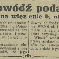 Powódź podań, 1935