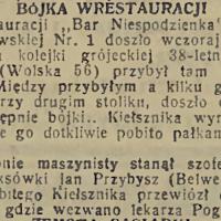 Bójka w Niespodziance, 1935