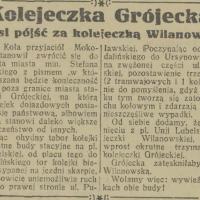Kolejeczka za kolejeczką. 1935