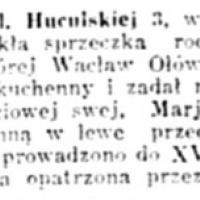 Sprzeczka rodzinna, 1935