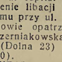 Na zakończenie libacji, 1935