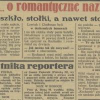Bójka o nazwisko, 1935