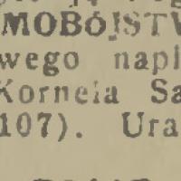 Kwas przez pomyłkę, 1935